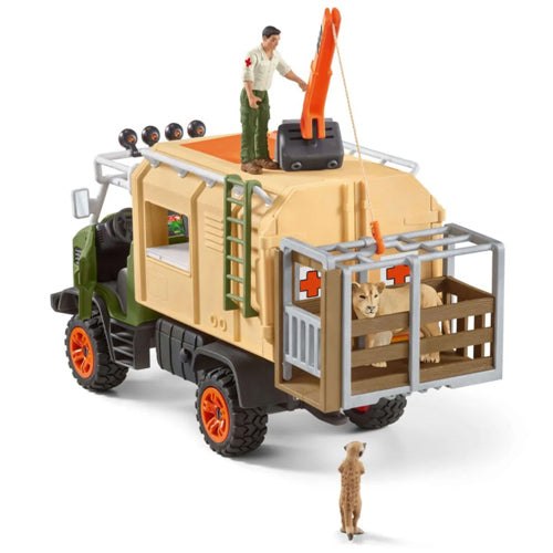 Schleich Wild Life Animal Rescue Large Truck 42475