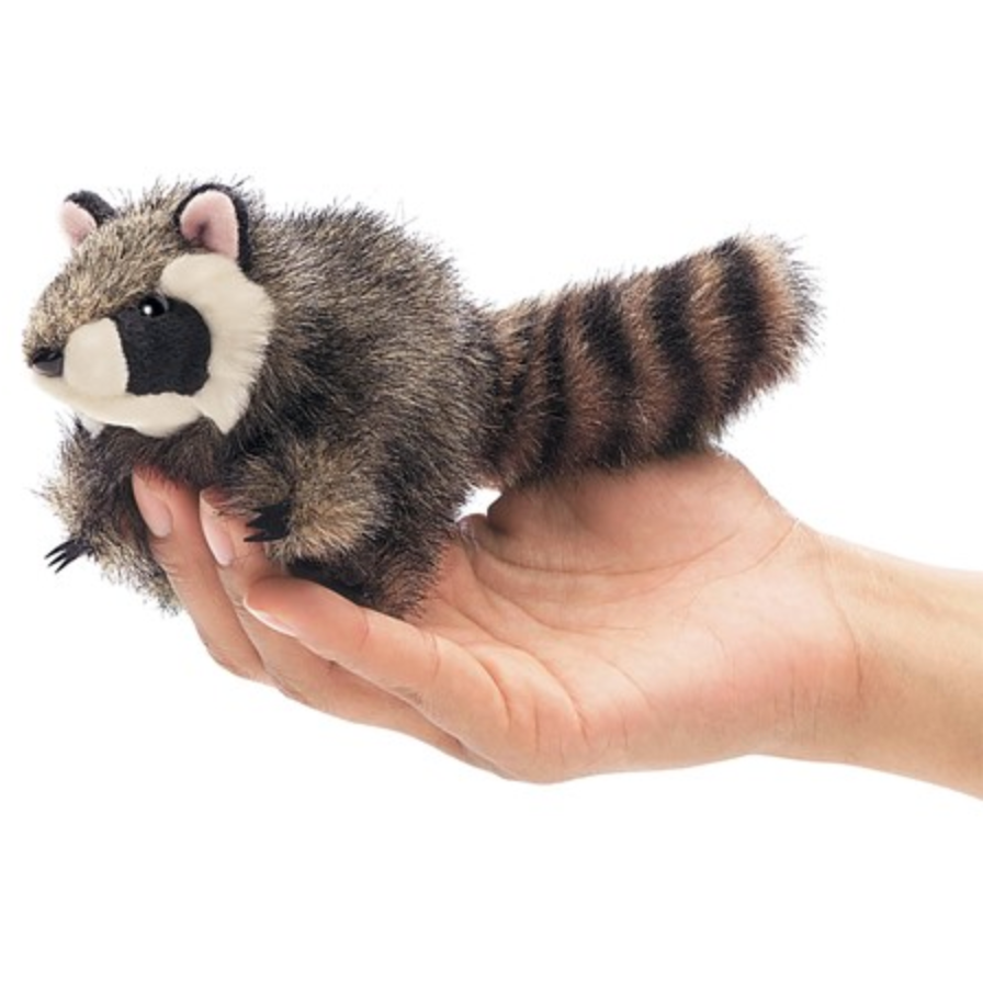 Folkmanis Mini Raccoon Finger Puppet