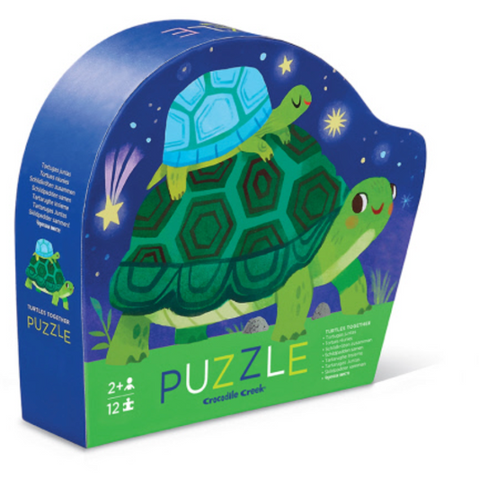 Crocodile Creek Turtles Together 12 Piece Puzzle