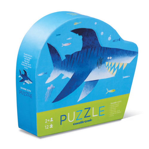 Crocodile Creek Shark City 12 Piece Puzzle