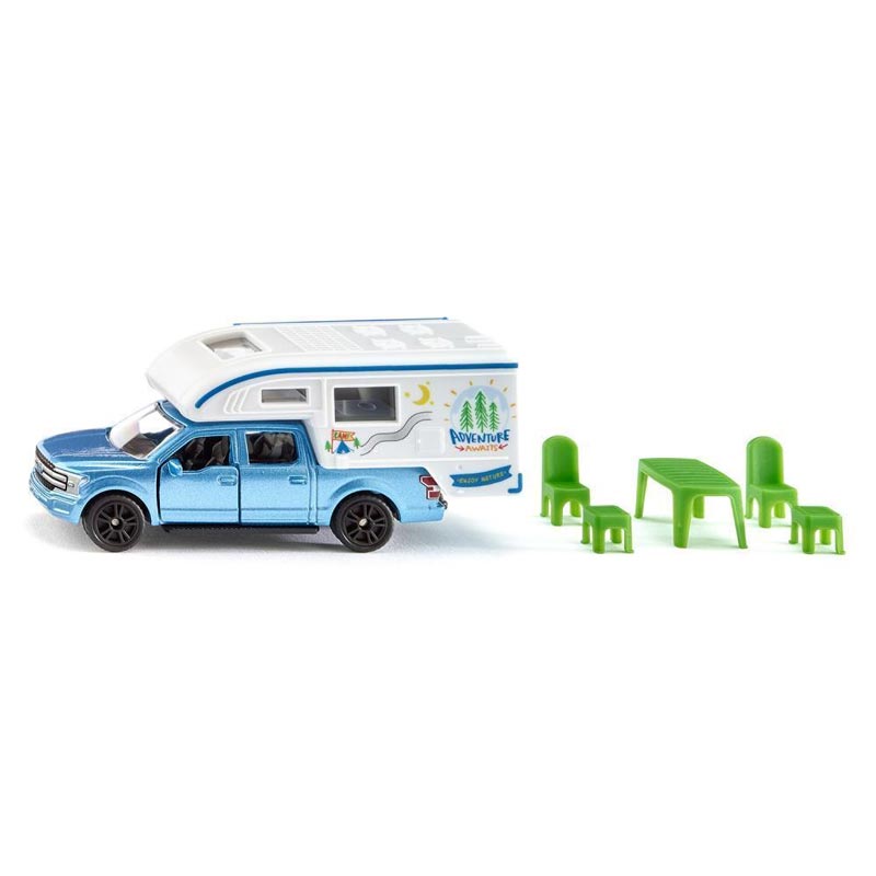 Siku Ford F150 Pick-up Camper 1693