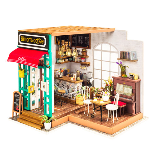 Rolife DIY Miniature Dollhouse Simon's Coffee House