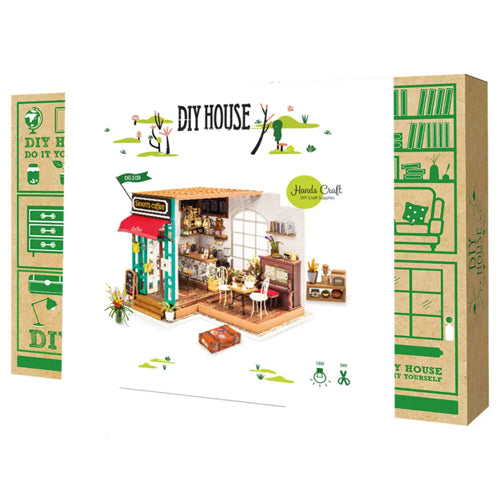 Rolife DIY Miniature Dollhouse Simon's Coffee House