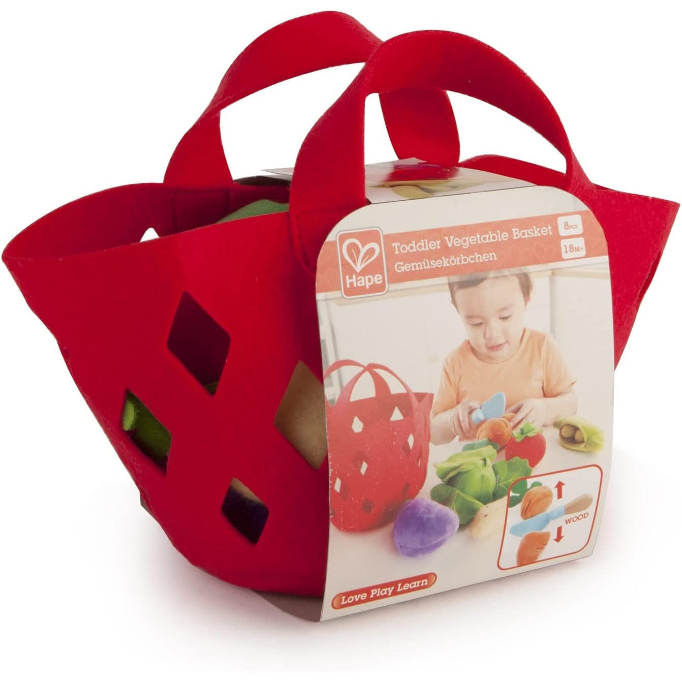 Hape Toddler Vegetable Basket