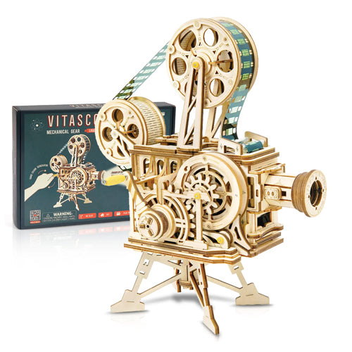 Rolife Wooden Mechanical Gears DIY Vitascope