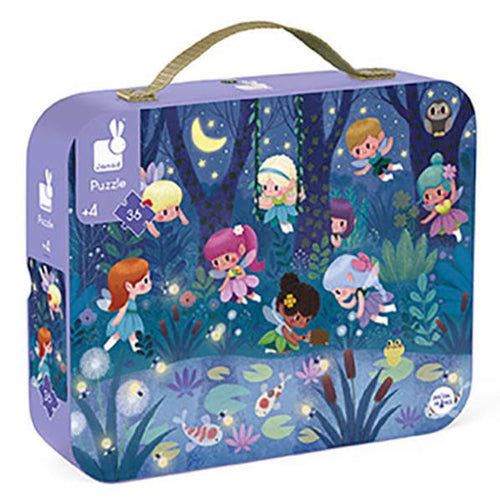 Janod Fairies and Waterlilies 36 Piece Puzzle