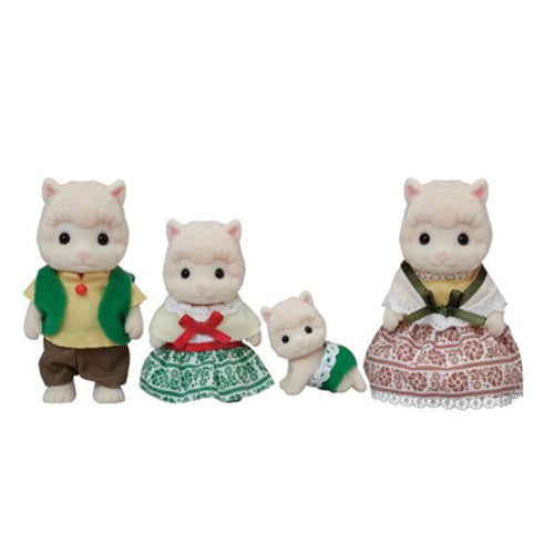 Calico Critters Woolly Alpaca Family