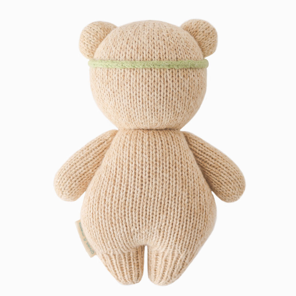 Cuddle+Kind Baby Collection Baby Honey Bear (Ivory Floral)