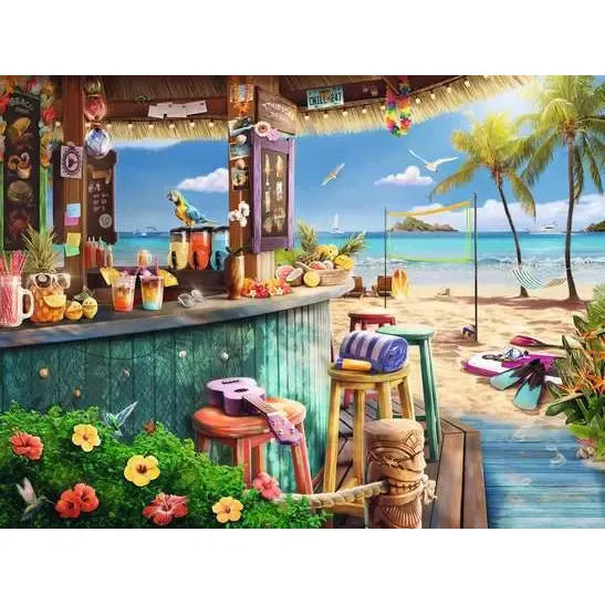 Ravensburger Beach Bar Breezes 1500 Piece Puzzle
