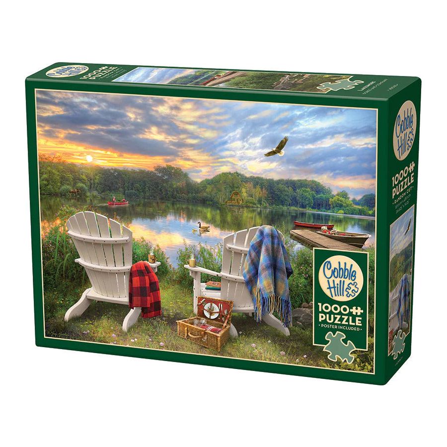 Cobble Hill Lakeshore 1000 Piece Puzzle