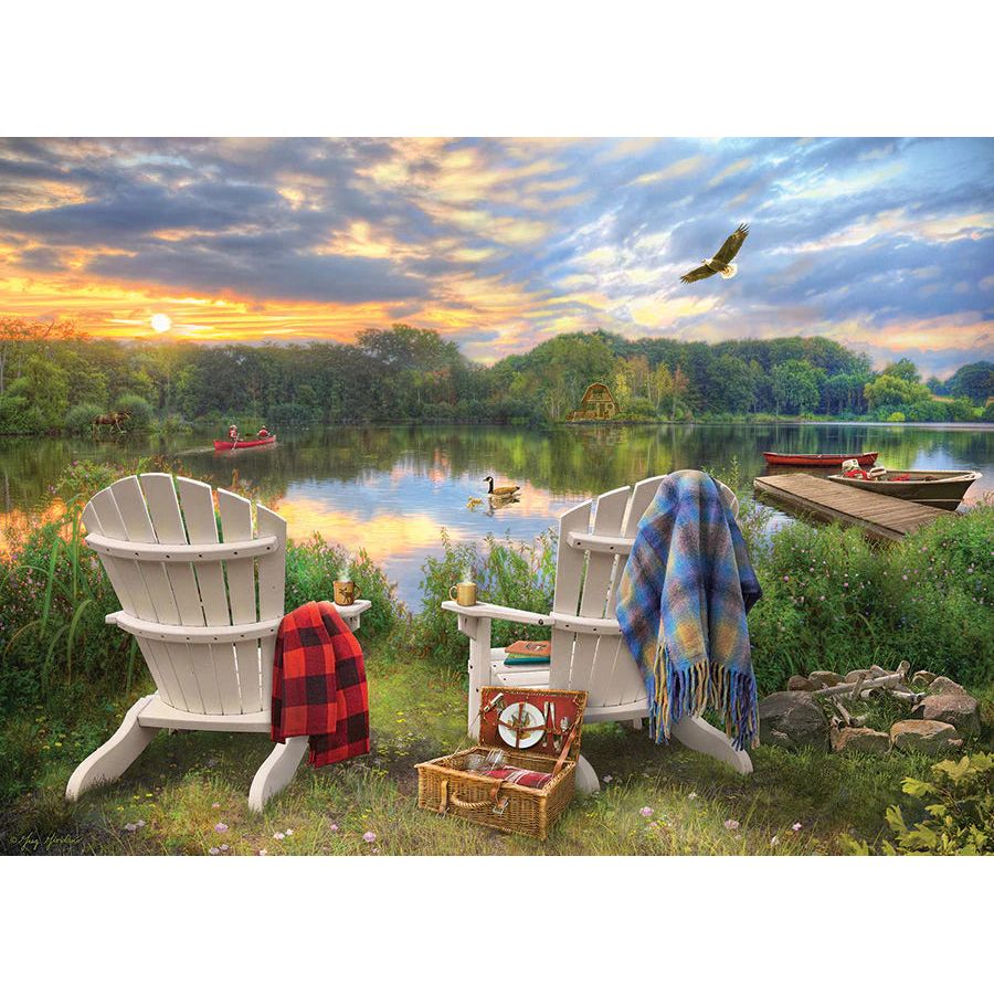 Cobble Hill Lakeshore 1000 Piece Puzzle