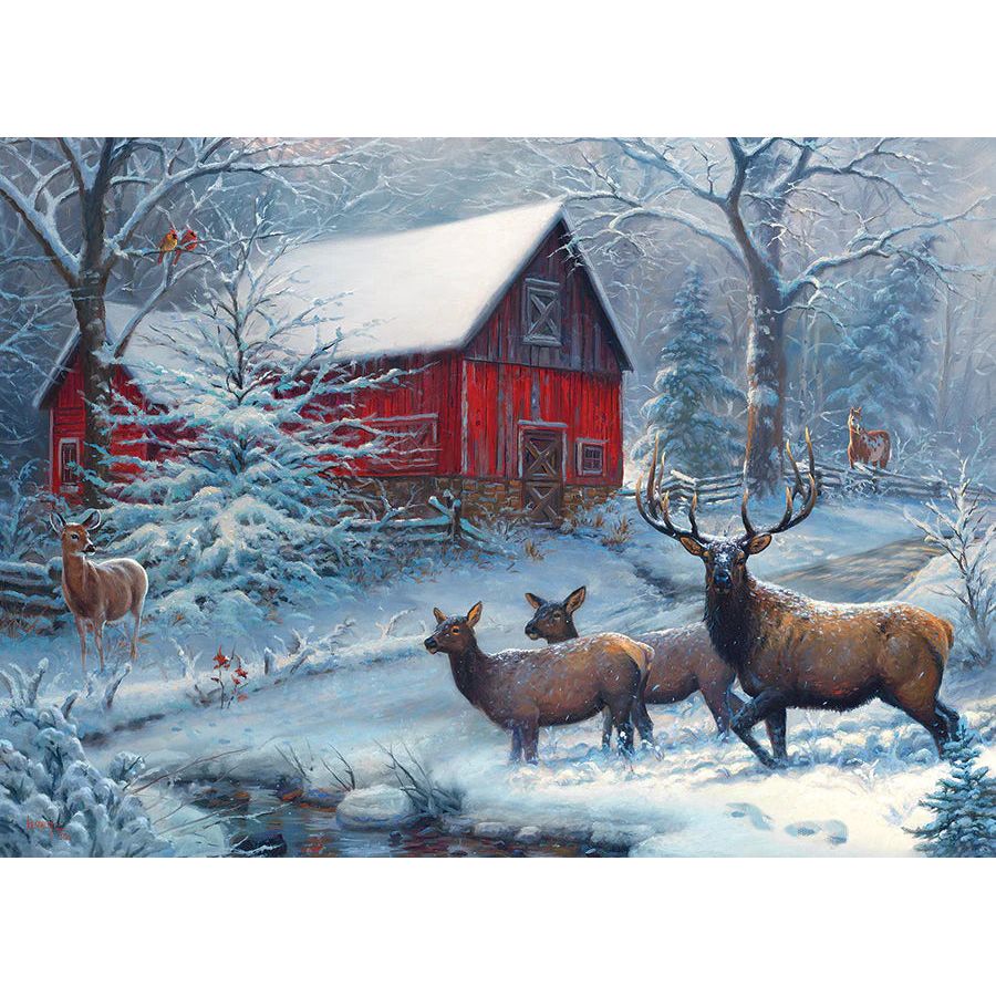 Cobble Hill Winter Magic 1000 Piece Puzzle