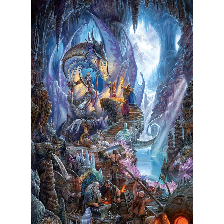 Cobble Hill Dragonforge 1000 Piece Puzzle