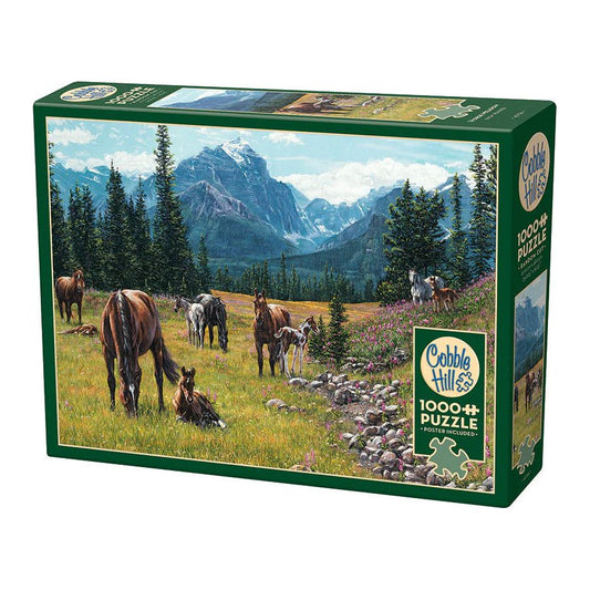Cobble Hill Horse Meadow 1000 Piece Puzzle
