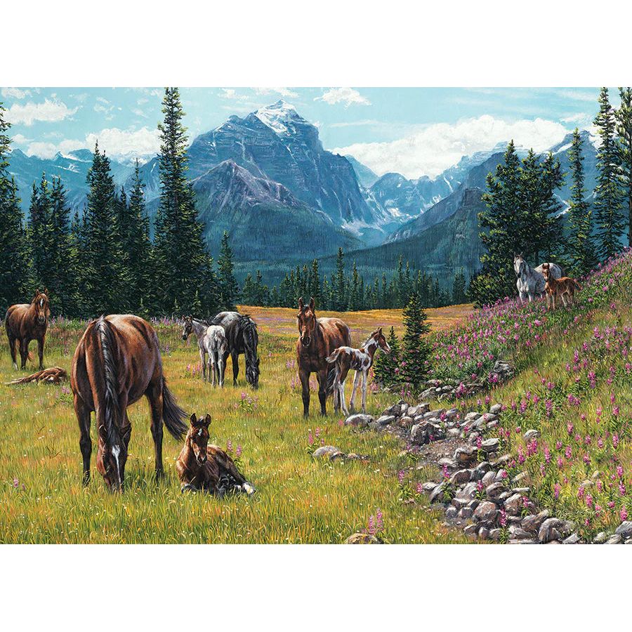 Cobble Hill Horse Meadow 1000 Piece Puzzle