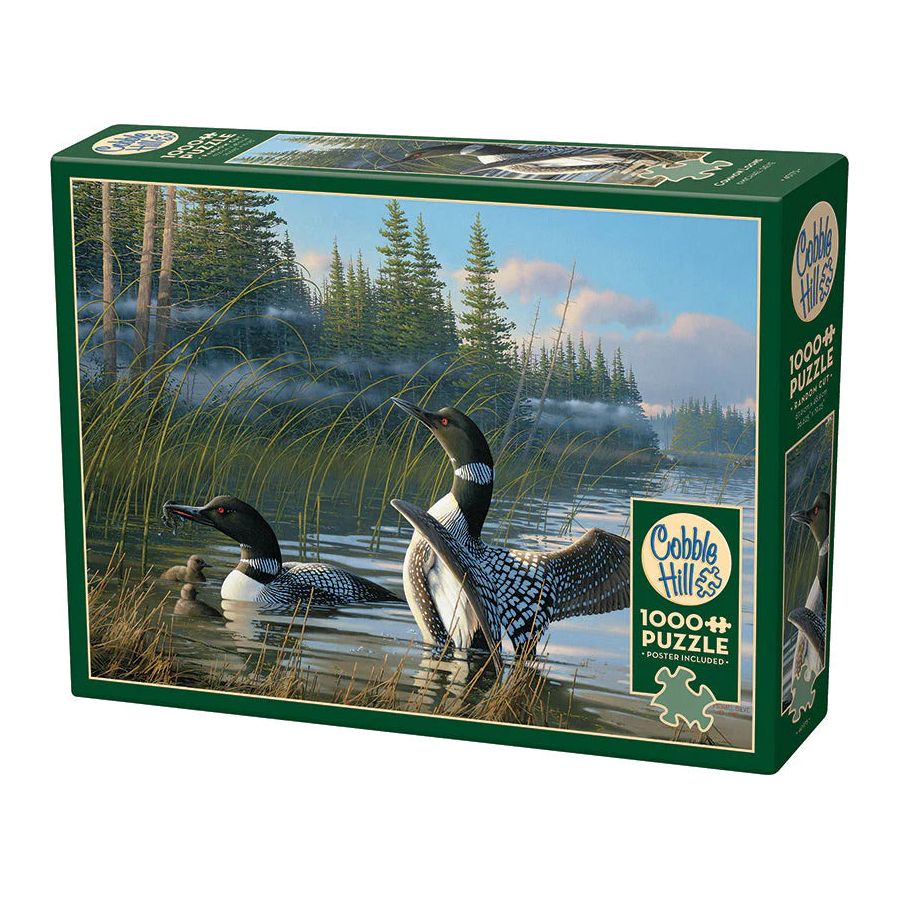 Cobble Hill Common Loons 1000 Piece Puzzle