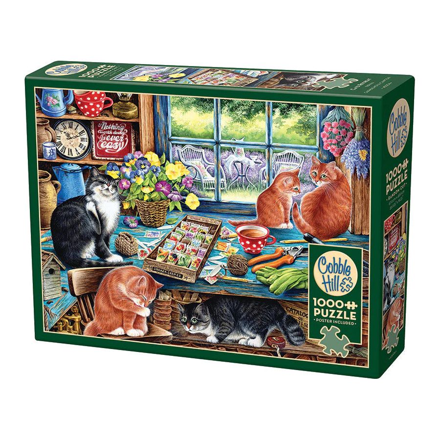 Cobble Hill Cats Retreat 1000 Piece Puzzle