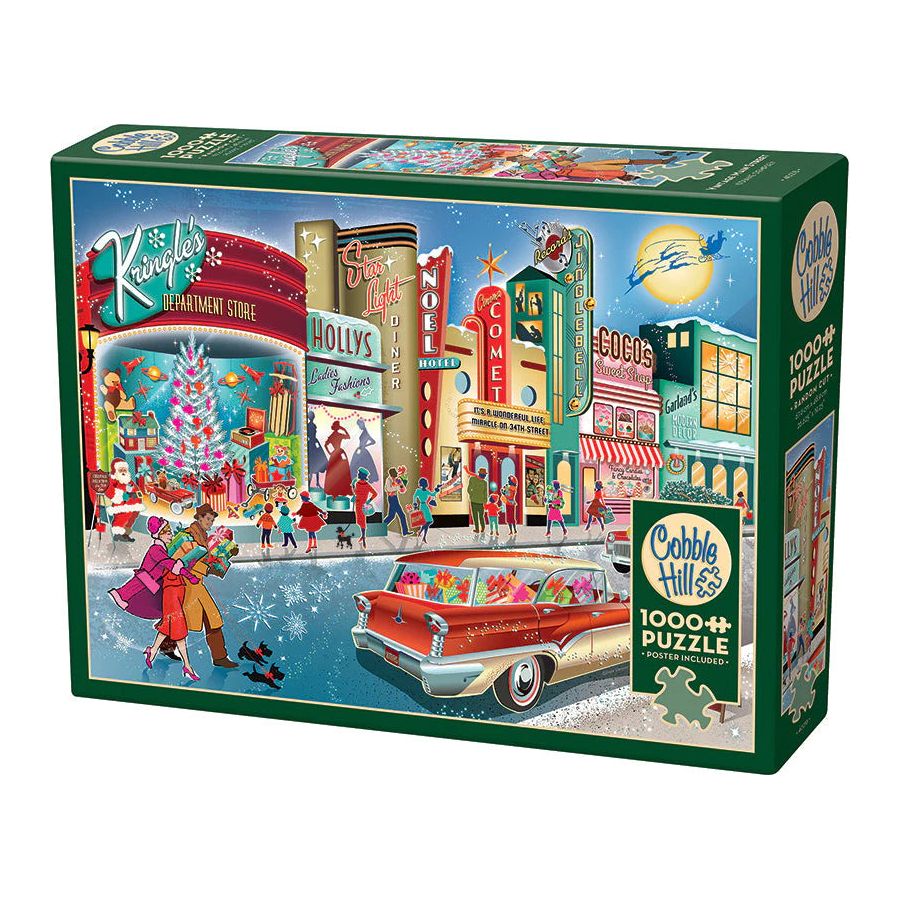 Cobble Hill Vintage Main Street 1000 Piece Puzzle