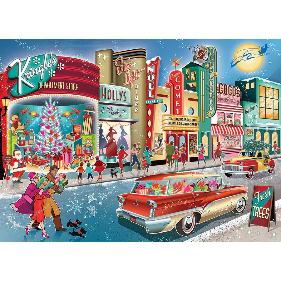 Cobble Hill Vintage Main Street 1000 Piece Puzzle