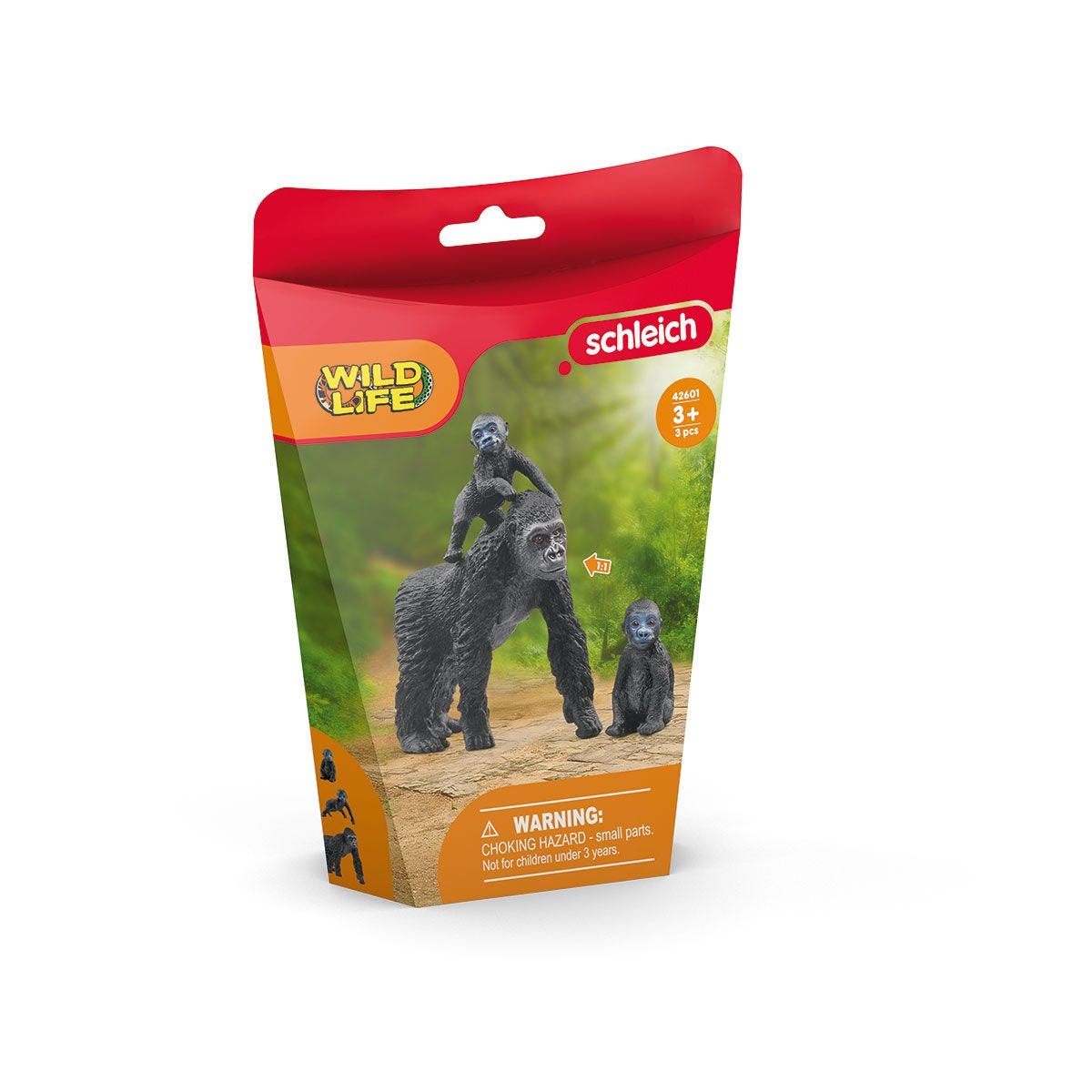 Schleich Wild Life Gorilla Family 42601