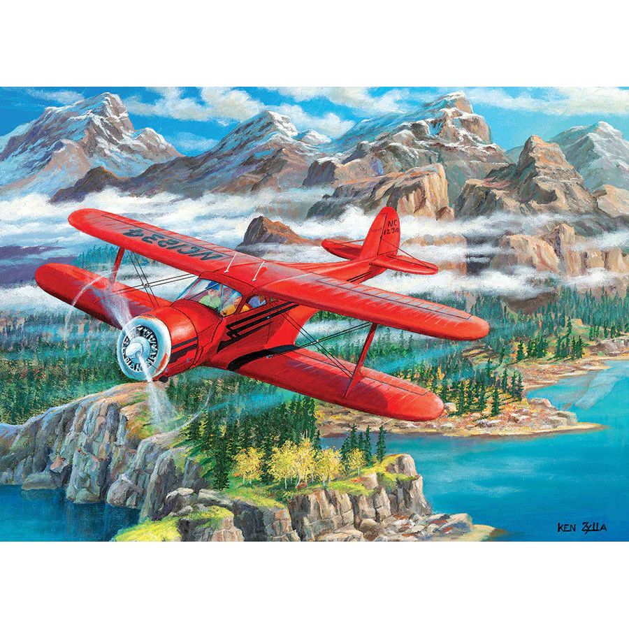 Cobble Hill Beechcraft Staggerwing 500 Piece Puzzle