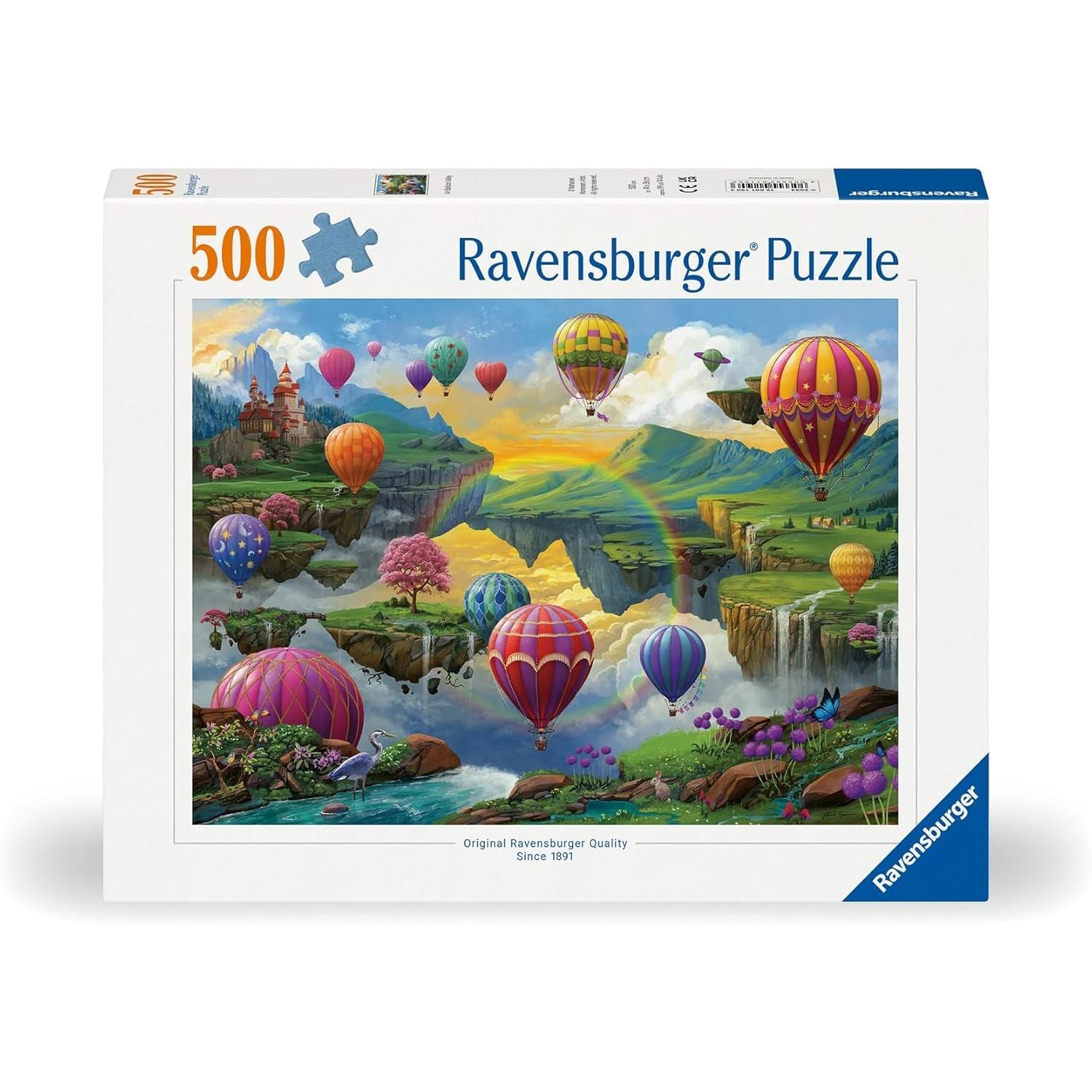 Ravensburger Air Balloon Valley 500 Piece Puzzle