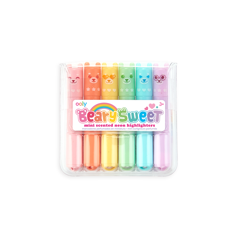 Ooly Beary Sweet Mini Scented Highlighters