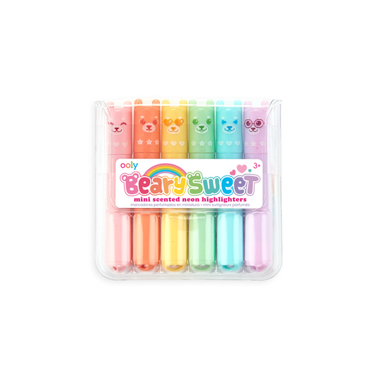 Ooly Beary Sweet Mini Scented Highlighters