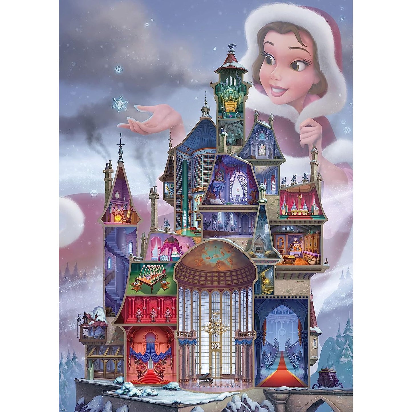 Ravensburger Disney Castles Belle 1000 Piece Puzzle