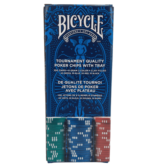 Bicycle Premium 8 Gram Clay Poker Chips