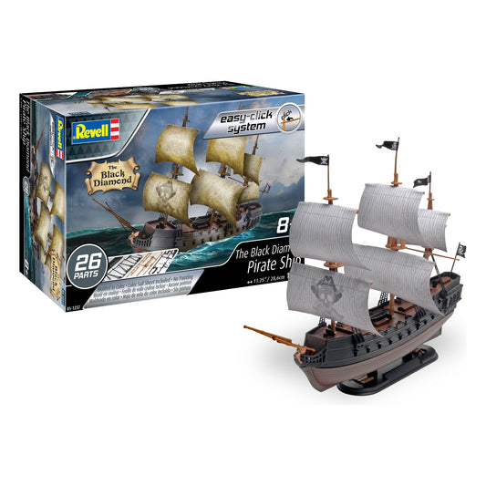 Revell 1:350 Black Diamond Pirate Ship