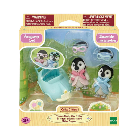 Calico Critters Penguin Babies Ride 'n' Play