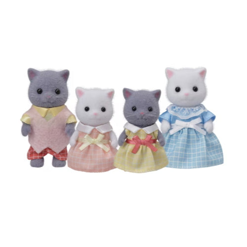 Calico Critters Persian Cat Family