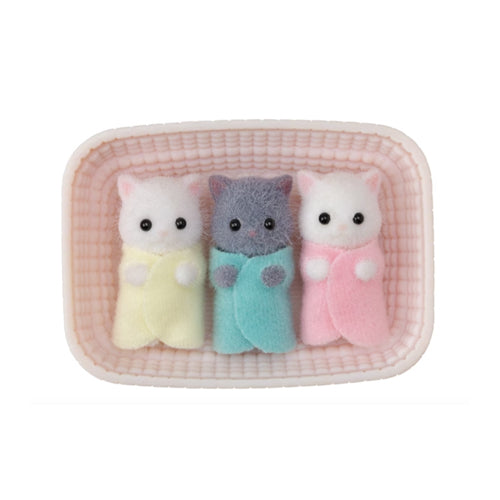 Calico Critters Persian Cat Triplets