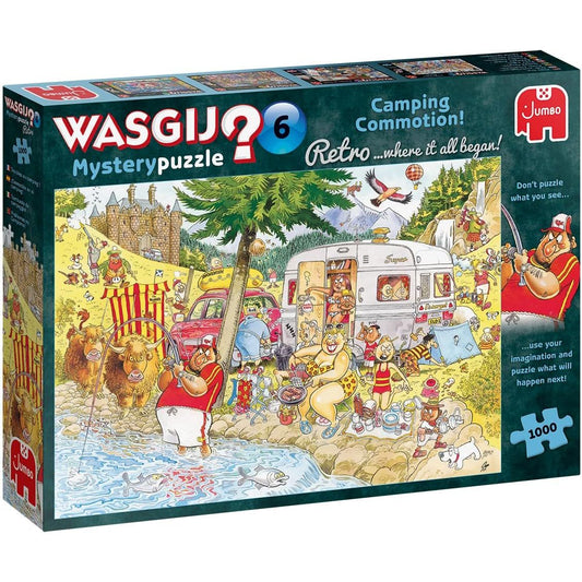 Wasgij Camping Commotion 1000 Piece Puzzle