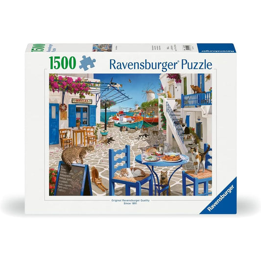 Ravensburger Cats of Mykonos Puzzle 1500 pc