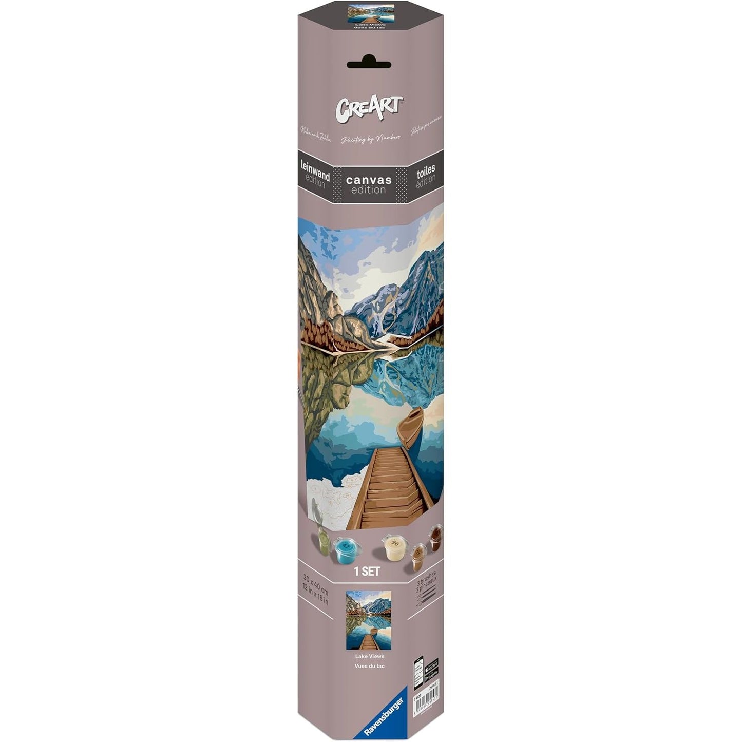 Ravensburger CreArt Canvas Edition: Lake Views