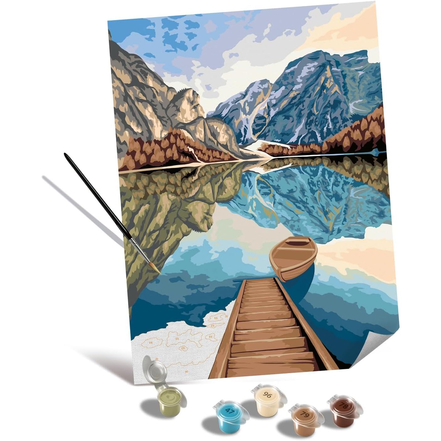 Ravensburger CreArt Canvas Edition: Lake Views