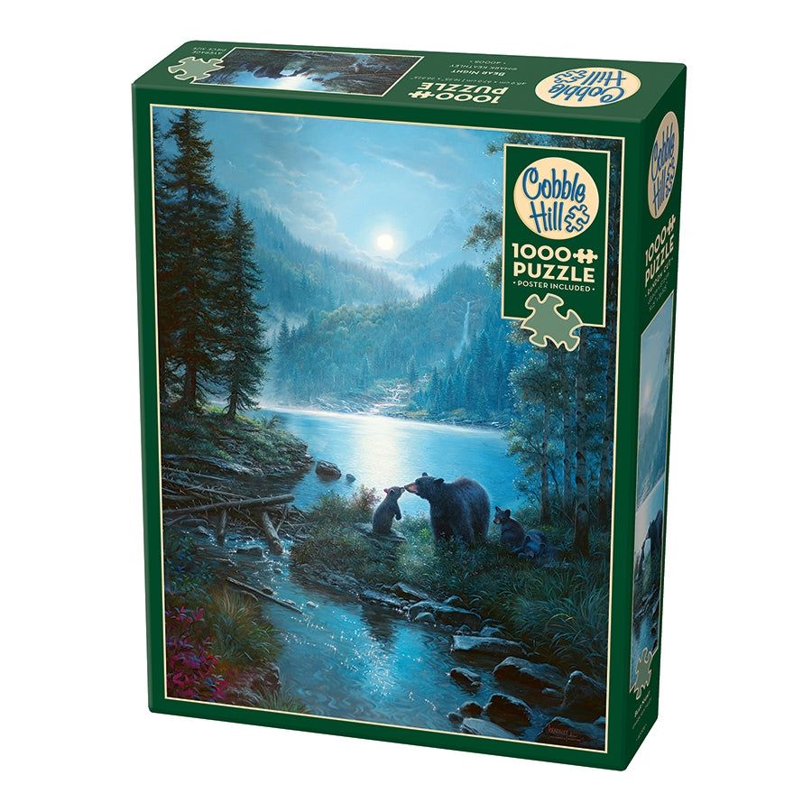 Cobble Hill Bear Night 1000 Piece Puzzle