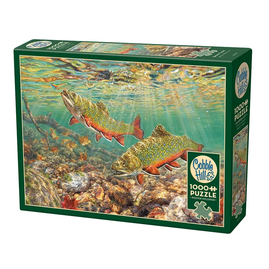 Cobble Hill Brook Trout 1000 Piece Puzzle