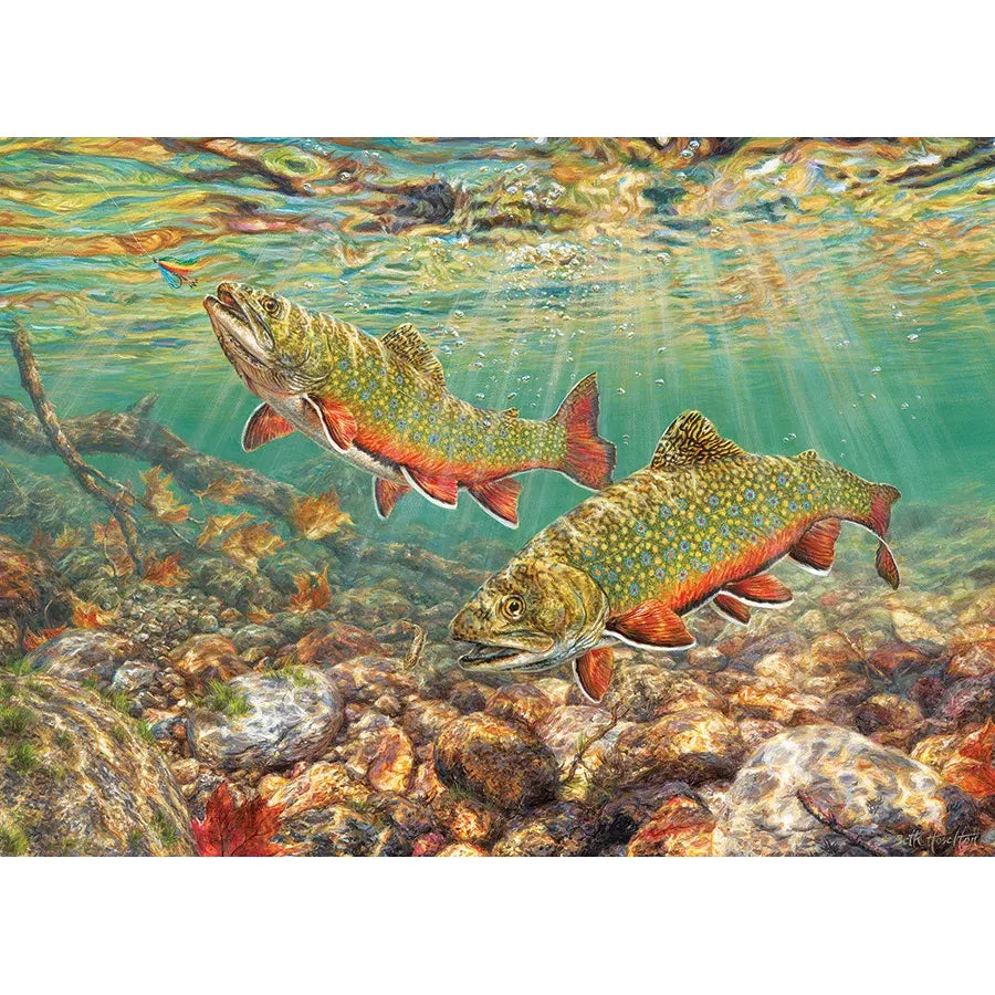 Cobble Hill Brook Trout 1000 Piece Puzzle