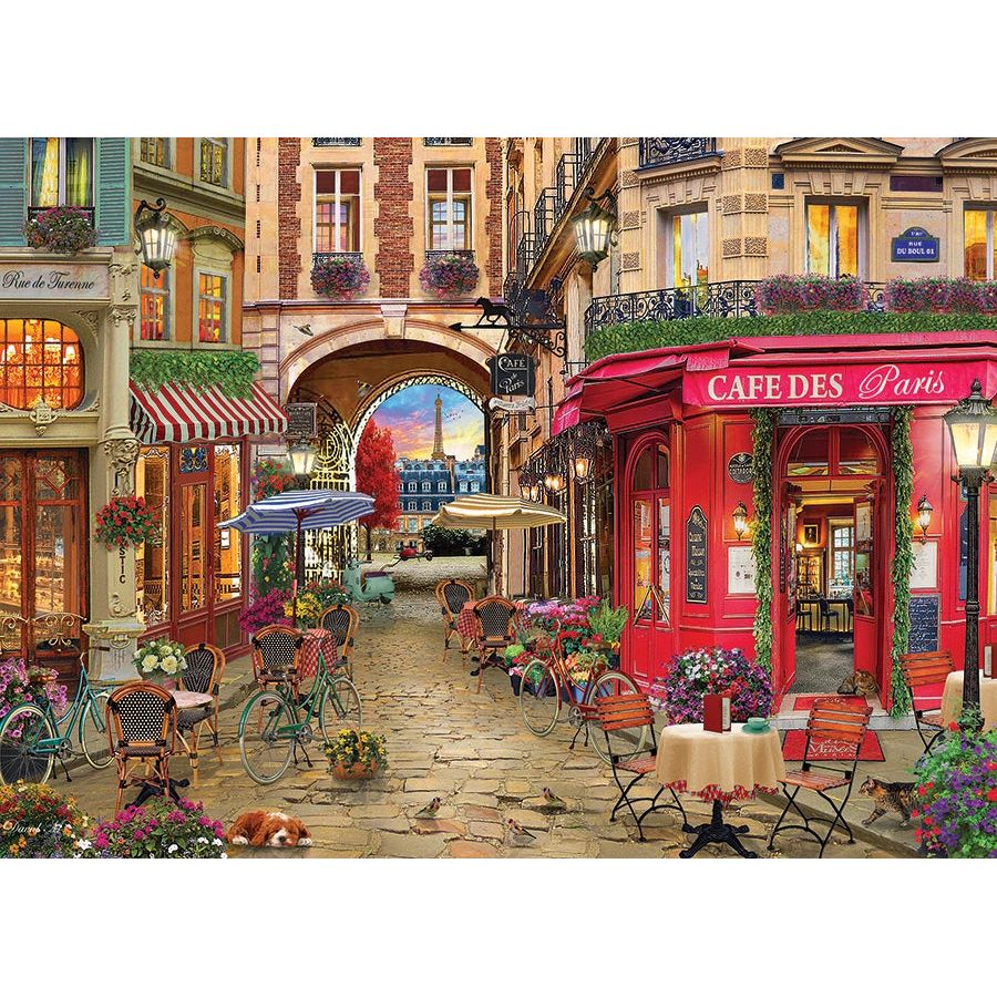Cobble Hill Cafe des Paris 500 Piece Puzzle