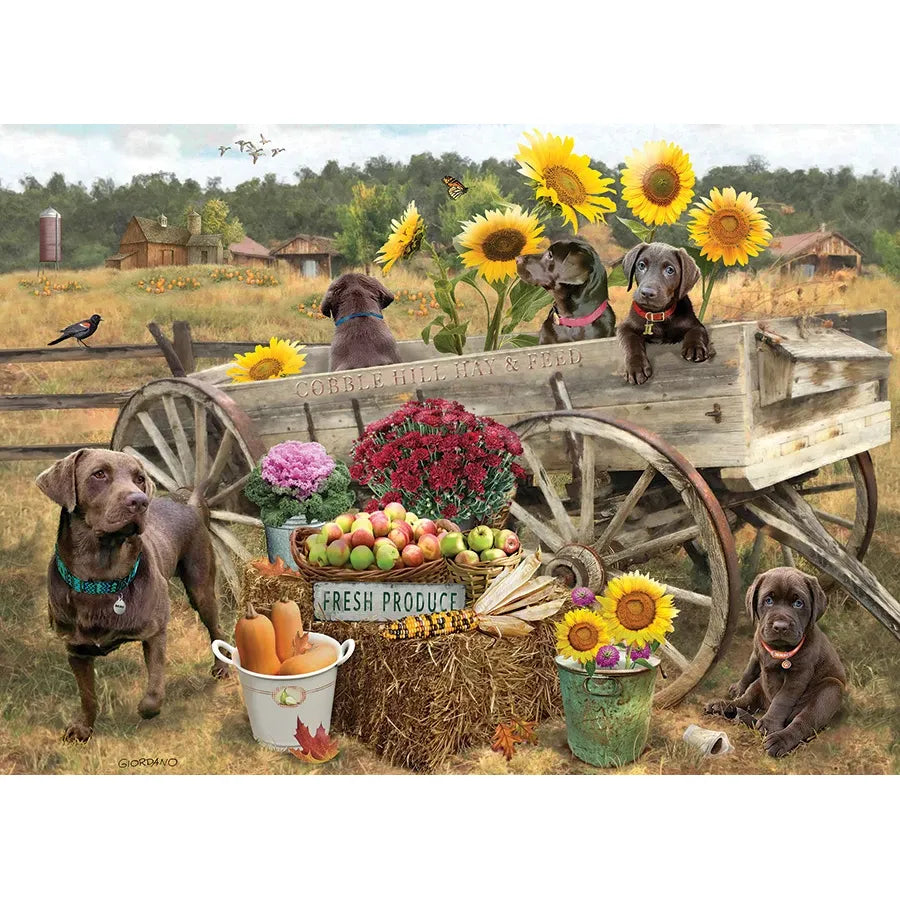 Cobble Hill Choc Wagon 500 Piece Puzzle