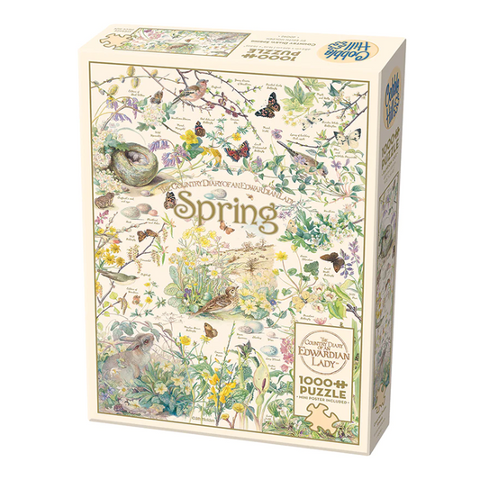 Cobble Hill Country Diary: Spring 1000 Piece Puzzle