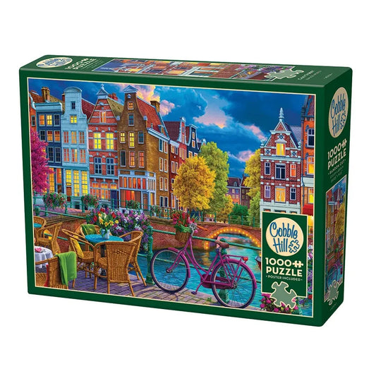 Cobble Hill Cozy Street 1000 Piece Puzzle