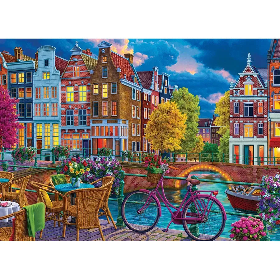 Cobble Hill Cozy Street 1000 Piece Puzzle