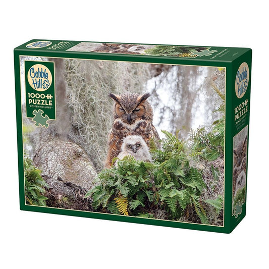 Cobble Hill Great Horned Owl 1000 Piece Puzzle