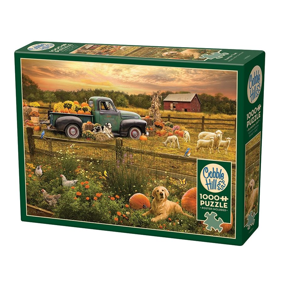 Cobble Hill Harvest Time 1000 Piece Puzzle