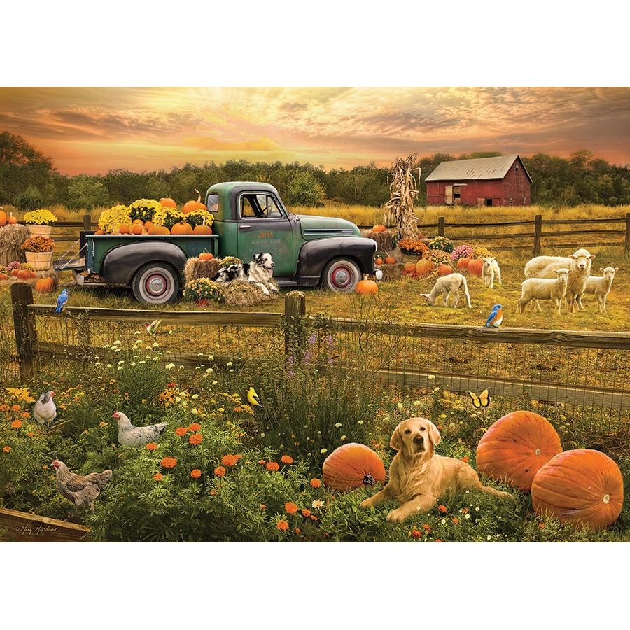 Cobble Hill Harvest Time 1000 Piece Puzzle