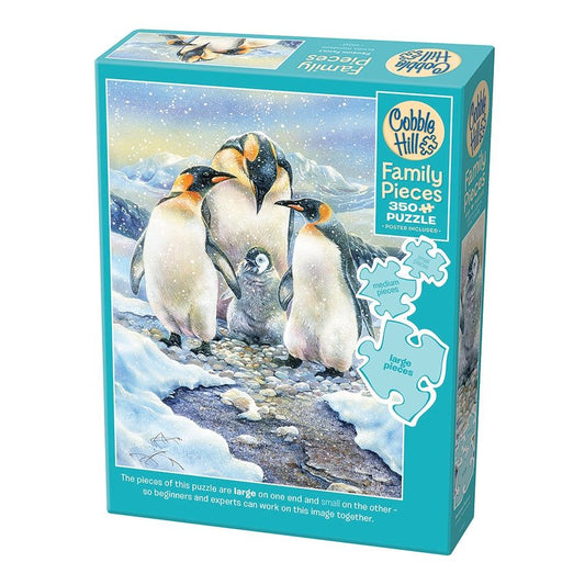 Cobble Hill Penguin Family 350 Piece Puzzle